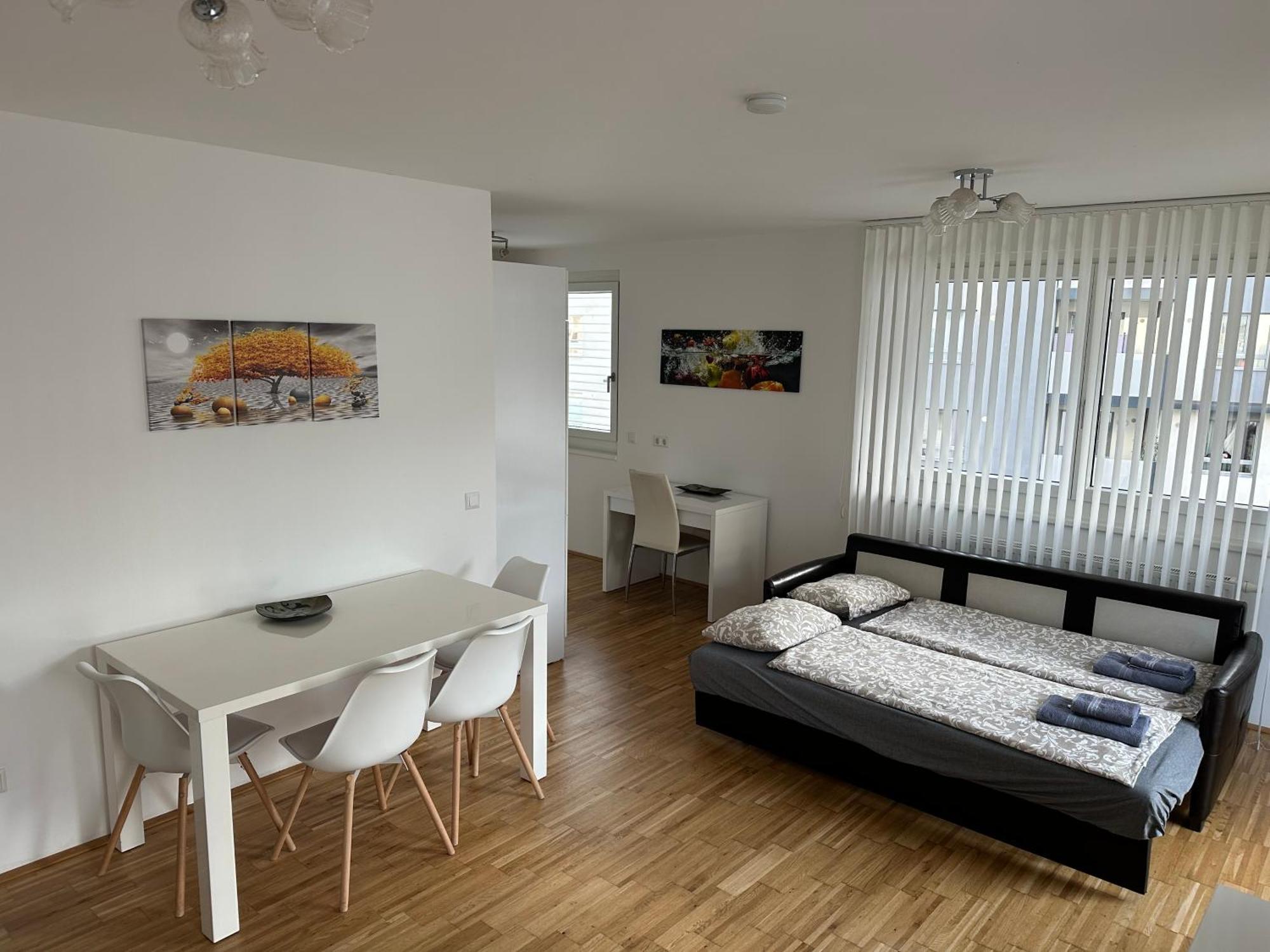 Hauptbahnhof Ferienwohnung Am Park Vienna Esterno foto